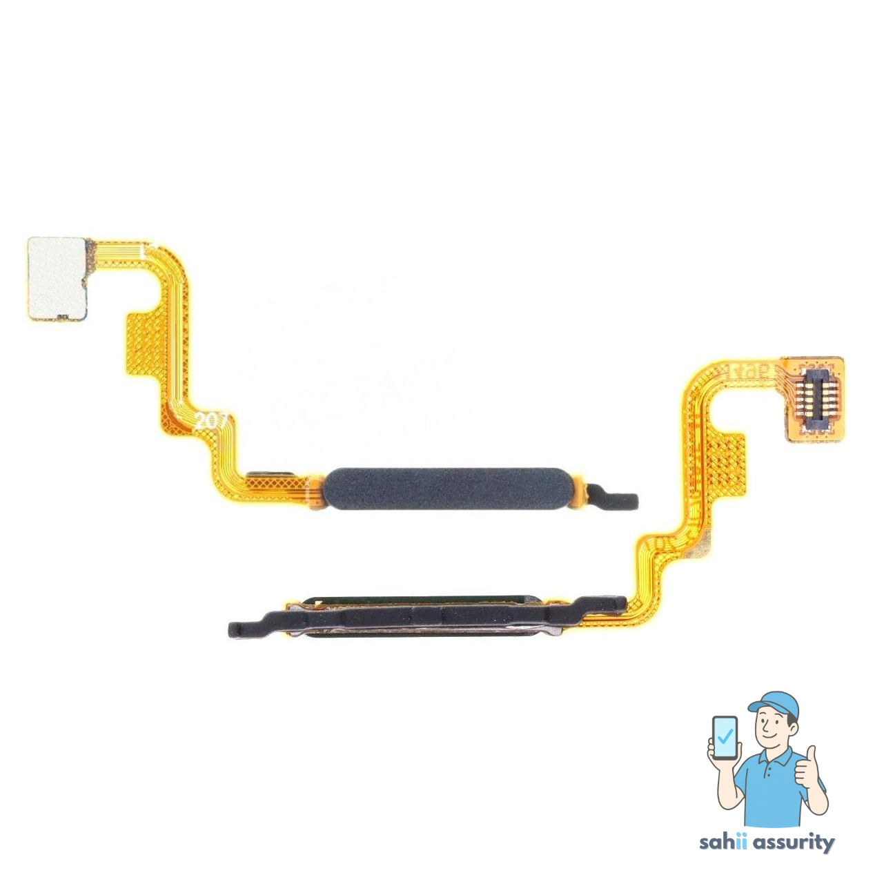 Fingerprint Sensor with Flex Cable for Xiaomi Redmi Note 11 Global Black